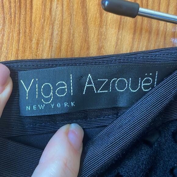Yigal Azrouël Vintage Wool & Silk Skirt - Picture 4 of 9